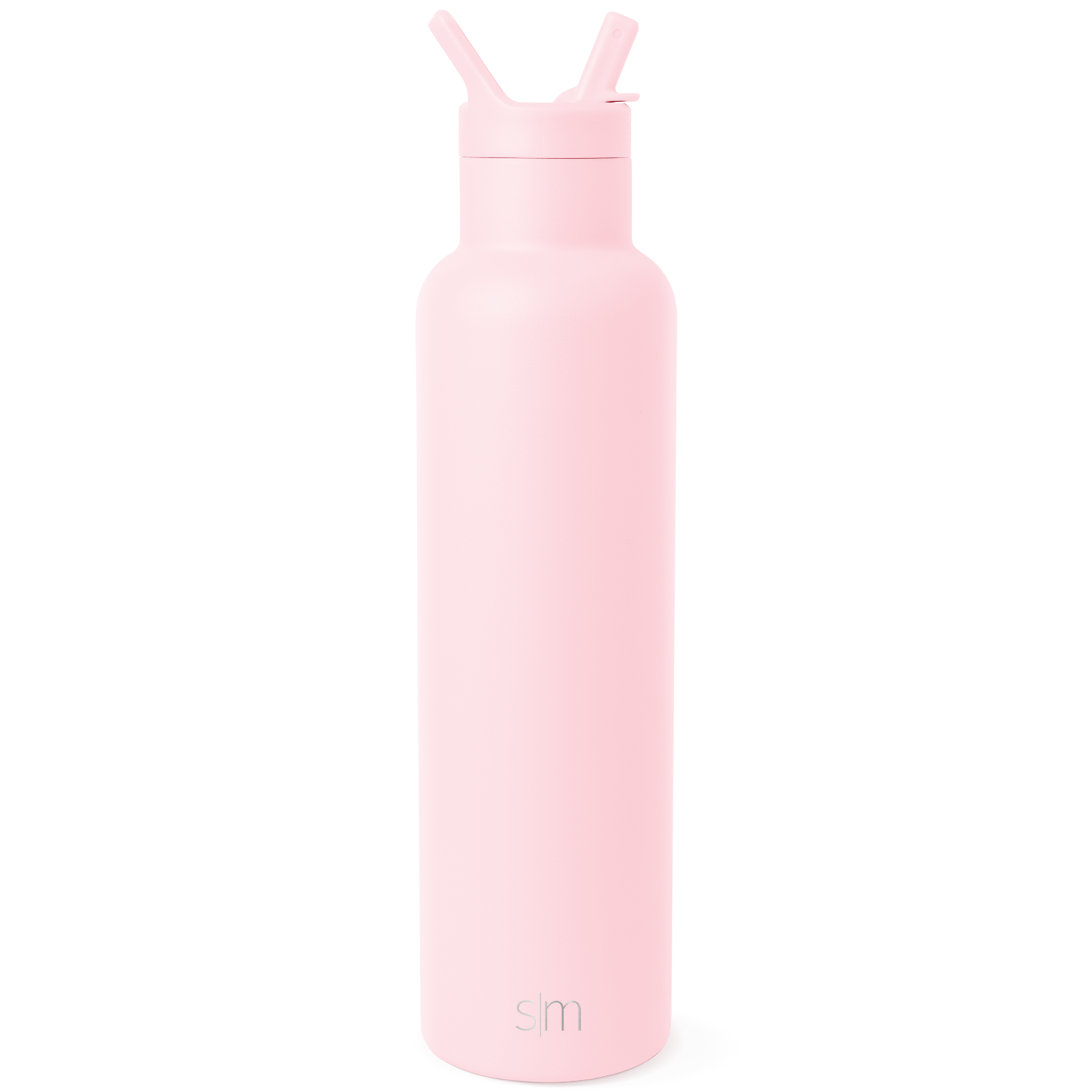 Ascent Water Bottle with Straw Lid - 24oz / Blush