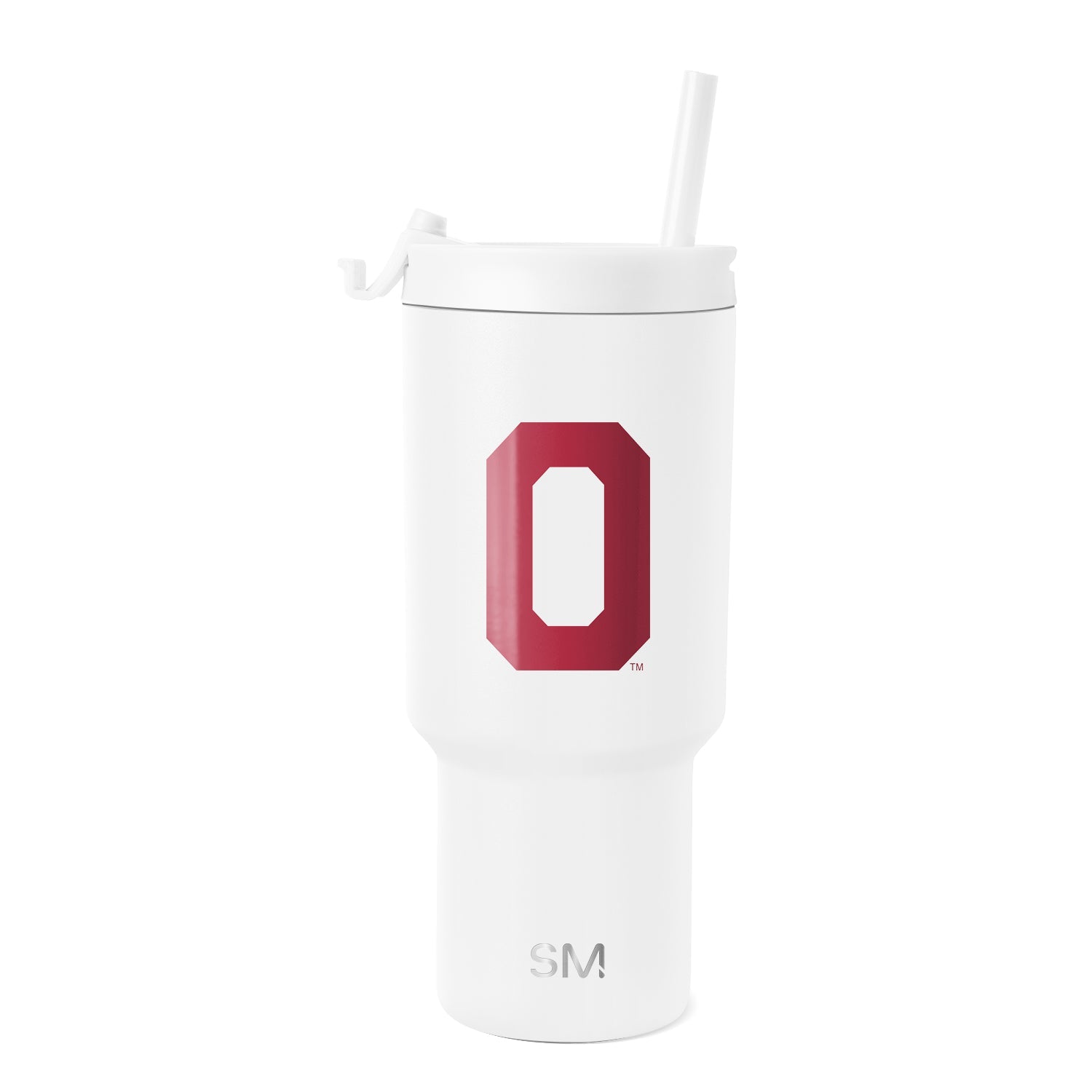 Collegiate Trek Tumbler - 30oz / Oklahoma / Flip