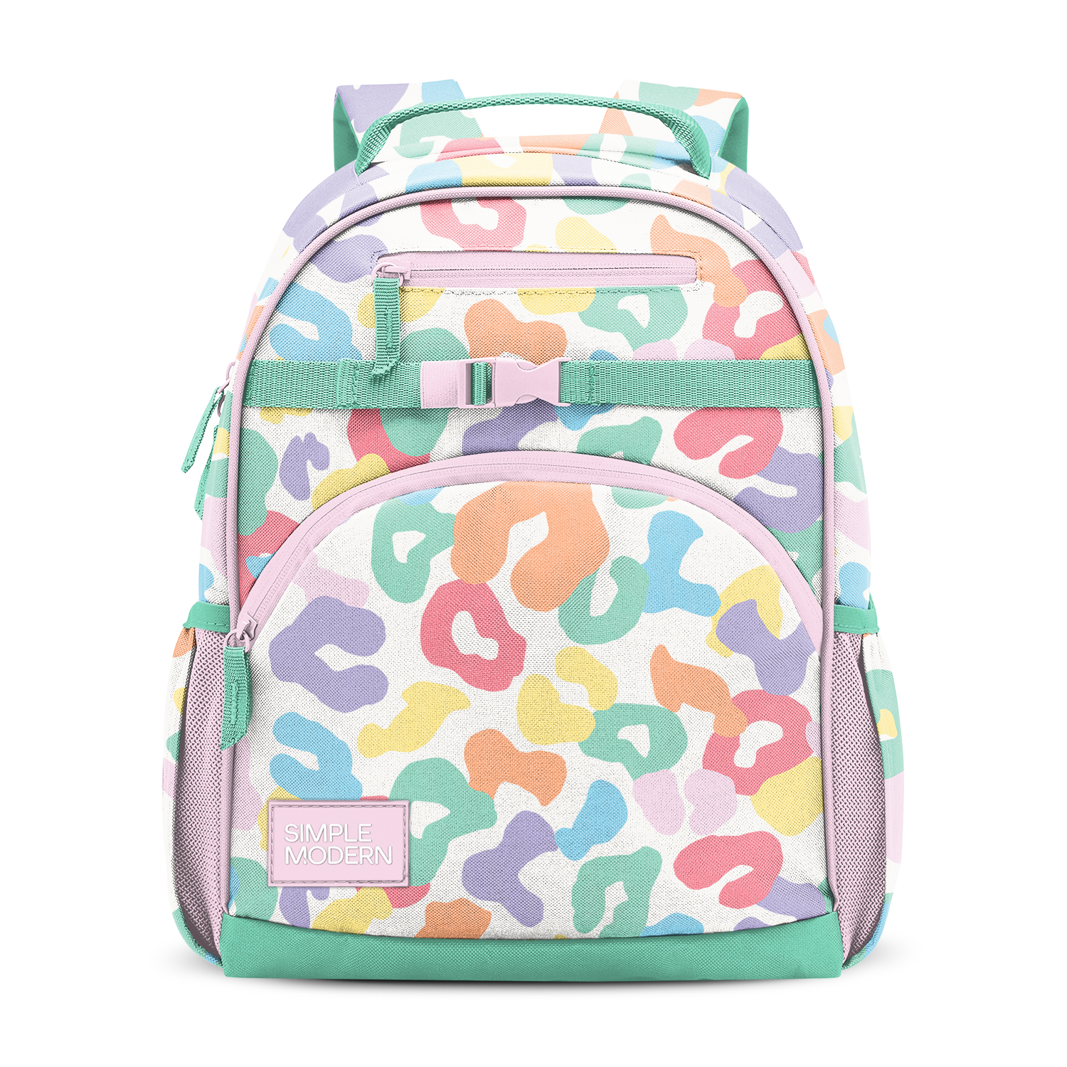 Fletcher Kids' Backpack - Medium - Rainbow Leopard