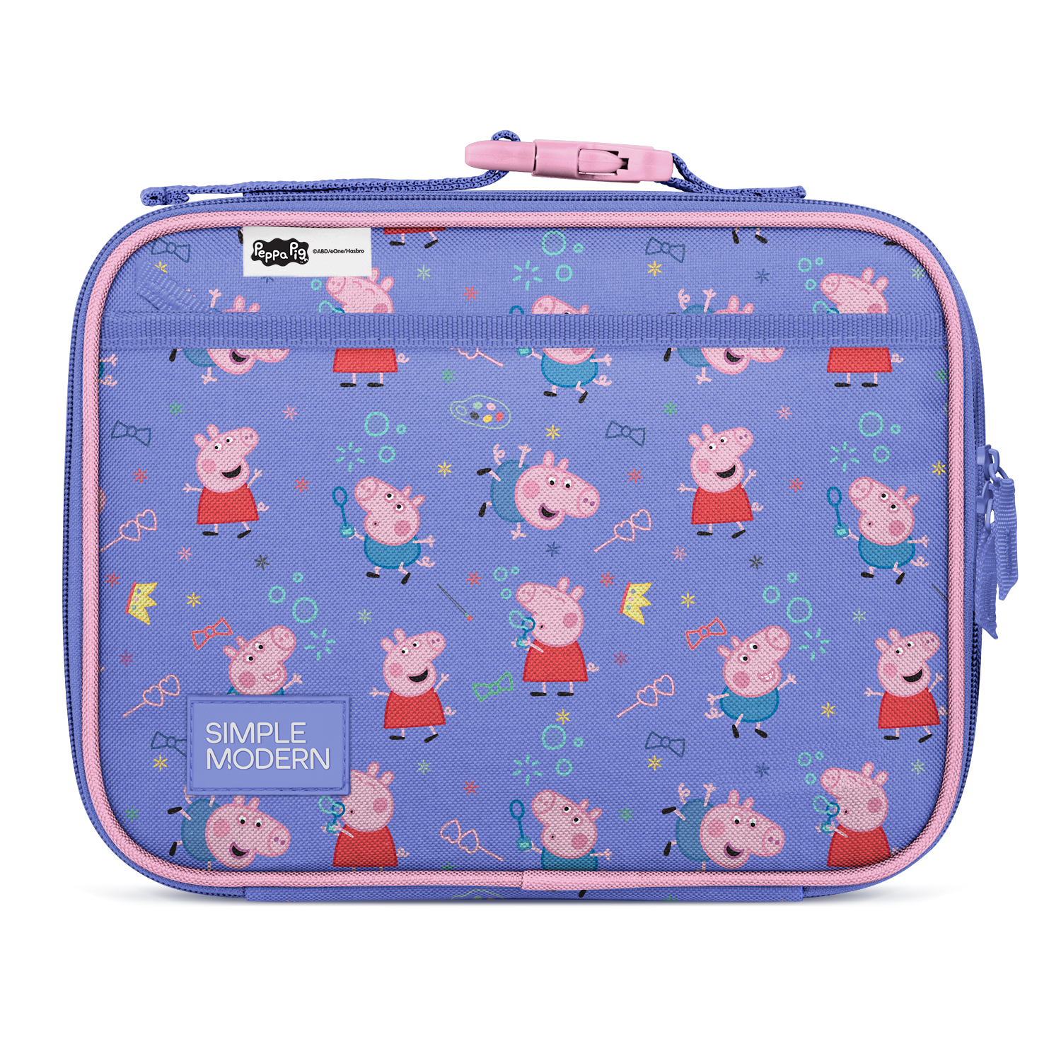 Hadley Lunch Bag - Peppa Pig Bubbles