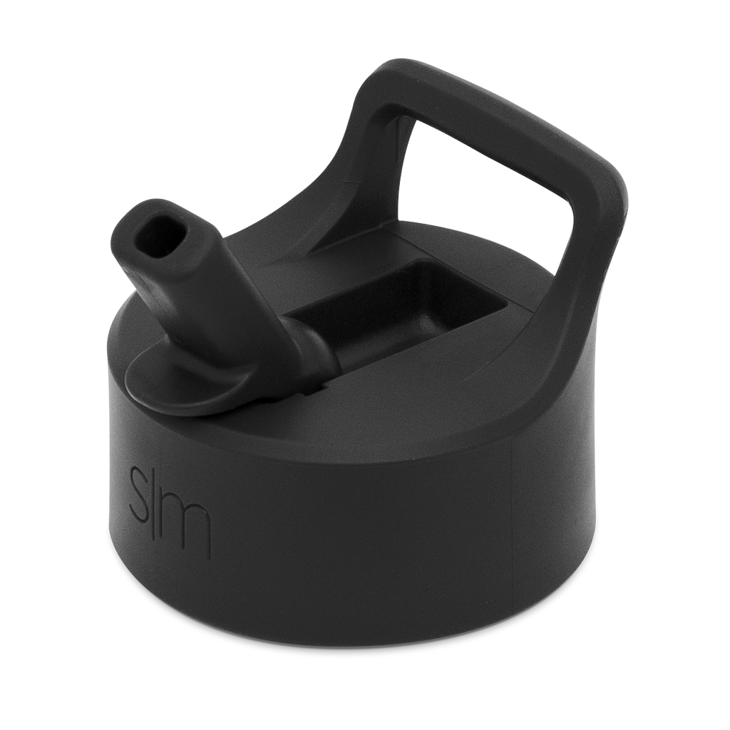 Summit Water Bottle Straw Lid - Midnight Black / SM