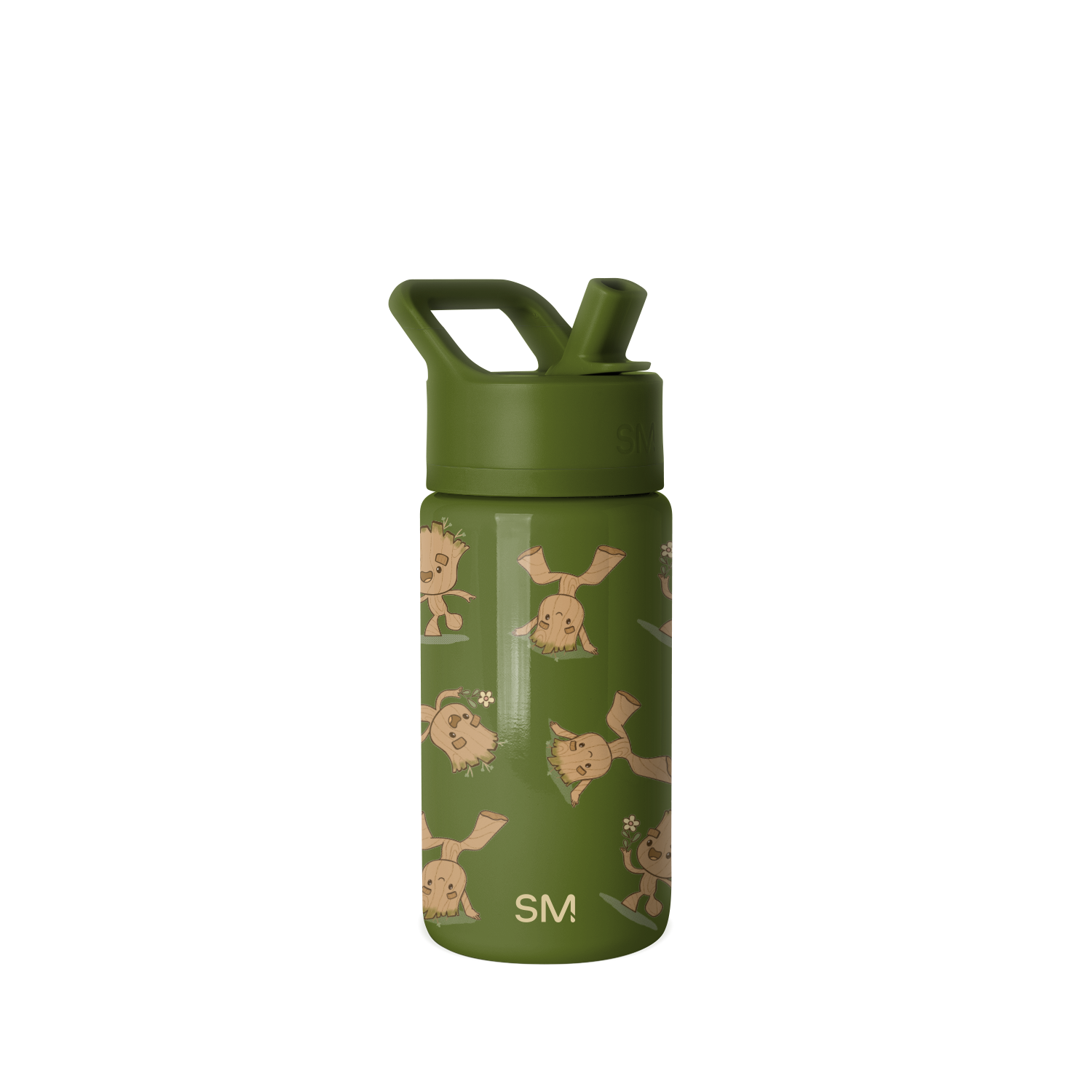 Summit Kids Water Bottle with Straw Lid - 14oz - I am Groot / Straw / SM2