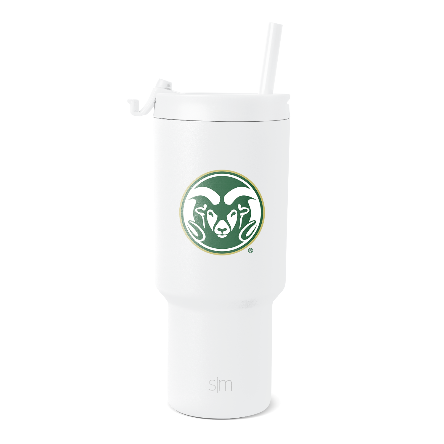 Collegiate Trek Tumbler - 30oz / Colorado State / Flip + Straw